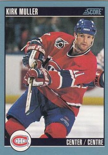 #225 Kirk Muller - Montreal Canadiens - 1992-93 Score Canadian Hockey