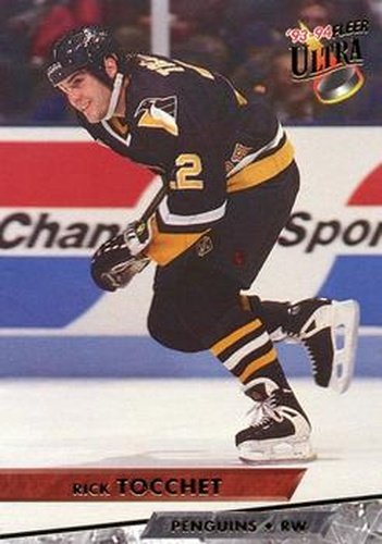 #225 Rick Tocchet - Pittsburgh Penguins - 1993-94 Ultra Hockey