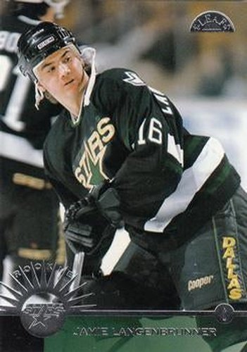#225 Jamie Langenbrunner - Dallas Stars - 1996-97 Leaf Hockey