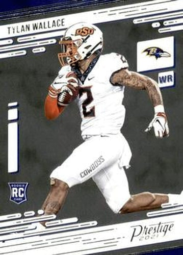 #225 Tylan Wallace - Baltimore Ravens - 2021 Panini Prestige Football