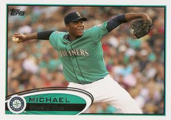 #225 Michael Pineda - Seattle Mariners - 2012 Topps Baseball