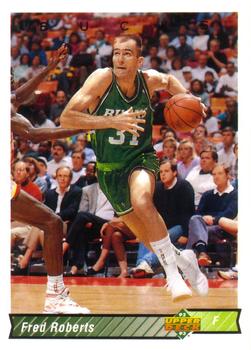 #225 Fred Roberts - Milwaukee Bucks - 1992-93 Upper Deck Basketball