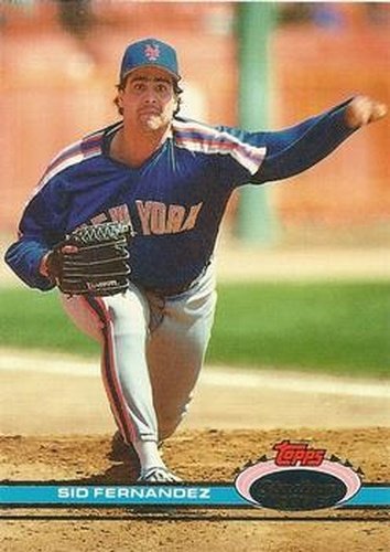 #225 Sid Fernandez - New York Mets - 1991 Stadium Club Baseball