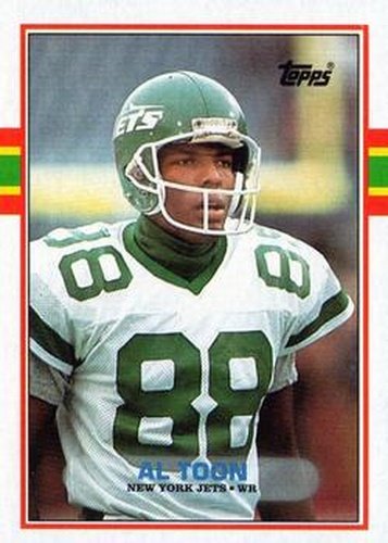 #225 Al Toon - New York Jets - 1989 Topps Football