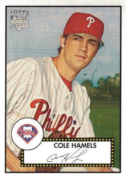 #225 Cole Hamels - Philadelphia Phillies - 2006 Topps 1952 Edition Baseball
