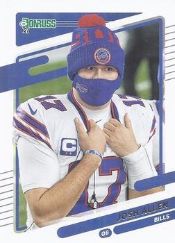 #225b Josh Allen - Buffalo Bills - 2021 Donruss Football