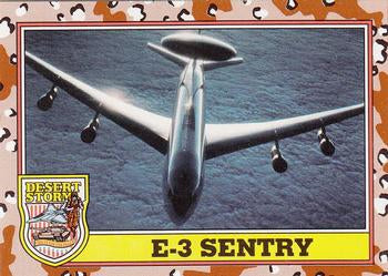 #226 E-3 Sentry - 1991 Topps Desert Storm