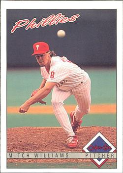 #226 Mitch Williams - Philadelphia Phillies - 1993 O-Pee-Chee Baseball