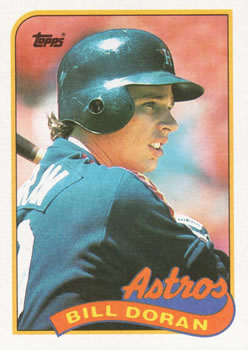 #226 Bill Doran - Houston Astros - 1989 Topps Baseball