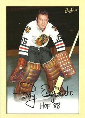 #226 Tony Esposito - Chicago Blackhawks - 2005-06 Upper Deck Beehive Hockey