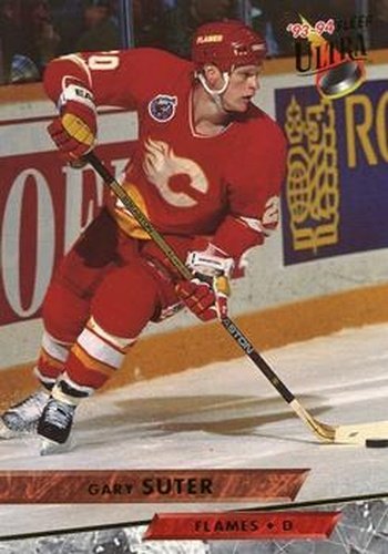 #226 Gary Suter - Calgary Flames - 1993-94 Ultra Hockey