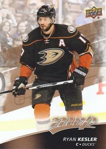 #226 Ryan Kesler - Anaheim Ducks - 2017-18 Upper Deck MVP Hockey