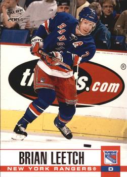 #226 Brian Leetch - New York Rangers - 2003-04 Pacific Hockey