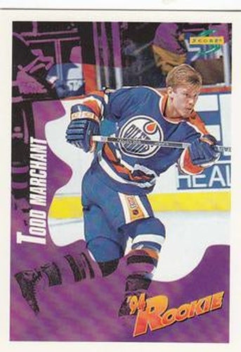 #226 Todd Marchant - Edmonton Oilers - 1994-95 Score Hockey