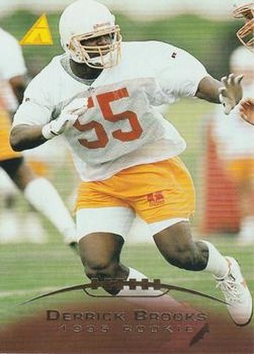 #226 Derrick Brooks - Tampa Bay Buccaneers - 1995 Pinnacle Football
