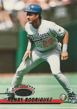 #226 Henry Rodriguez - Los Angeles Dodgers - 1993 Stadium Club Baseball