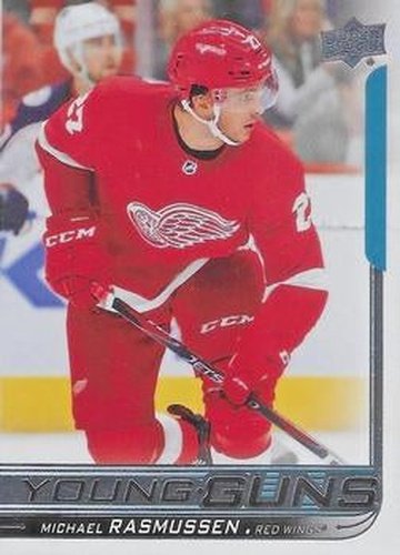 #226 Michael Rasmussen - Detroit Red Wings - 2018-19 Upper Deck Hockey