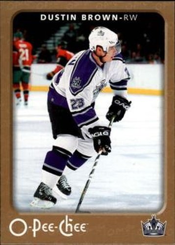 #226 Dustin Brown - Los Angeles Kings - 2006-07 O-Pee-Chee Hockey