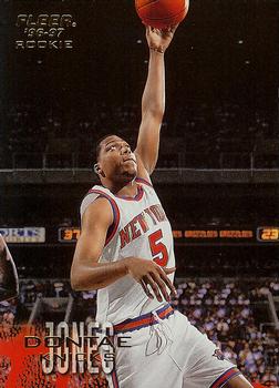 #226 Dontae' Jones - New York Knicks - 1996-97 Fleer Basketball