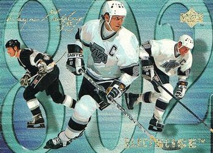 #226 Wayne Gretzky - Los Angeles Kings - 1994-95 Upper Deck Hockey - Electric Ice