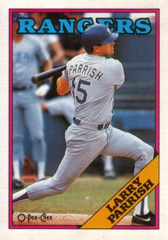 #226 Larry Parrish - Texas Rangers - 1988 O-Pee-Chee Baseball
