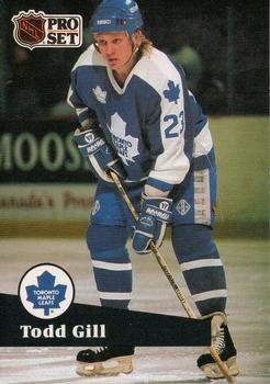 #226 Todd Gill - 1991-92 Pro Set Hockey