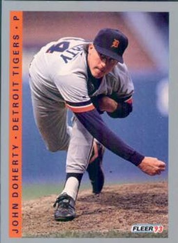 #226 John Doherty - Detroit Tigers - 1993 Fleer Baseball