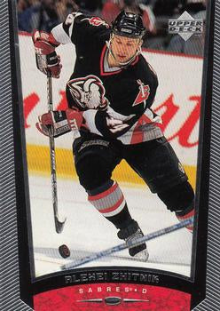 #226 Alexei Zhitnik - Buffalo Sabres - 1998-99 Upper Deck Hockey
