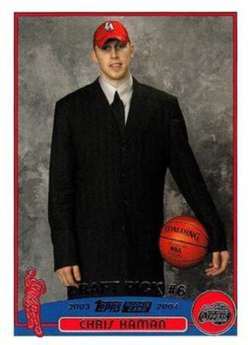 #226 Chris Kaman - Los Angeles Clippers - 2003-04 Topps Basketball