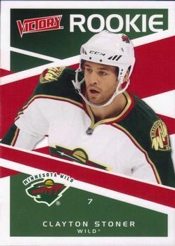 #226 Clayton Stoner - Minnesota Wild - 2010-11 Upper Deck Victory Hockey