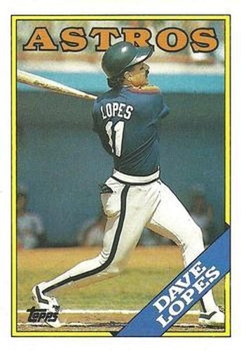 #226 Dave Lopes - Houston Astros - 1988 Topps Baseball