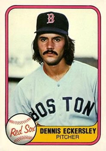 #226 Dennis Eckersley - Boston Red Sox - 1981 Fleer Baseball