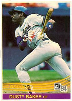 #226 Dusty Baker - Los Angeles Dodgers - 1984 Donruss Baseball