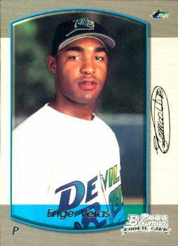 #226 Enger Veras - Tampa Bay Devil Rays - 2000 Bowman Baseball