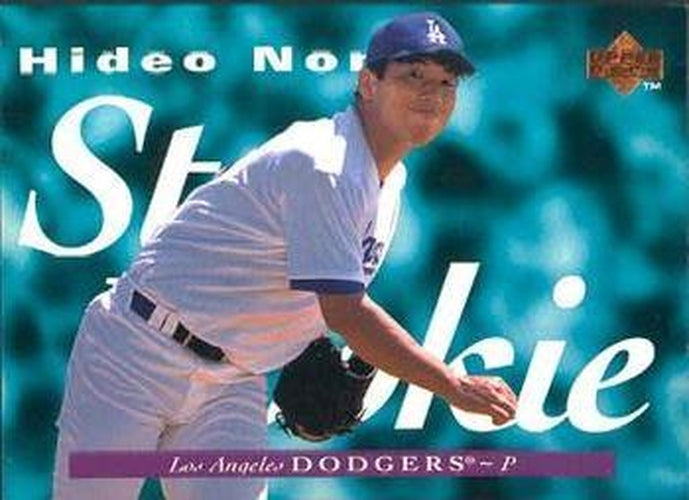 #226 Hideo Nomo - Los Angeles Dodgers - 1995 Upper Deck Baseball