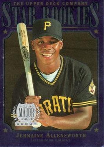 #226 Jermaine Allensworth - Pittsburgh Pirates - 1997 Upper Deck Baseball