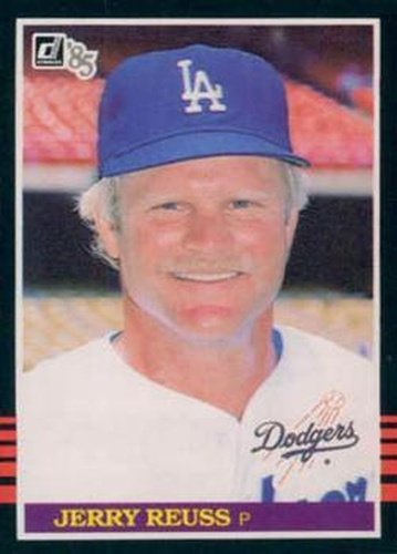 #226 Jerry Reuss - Los Angeles Dodgers - 1985 Donruss Baseball