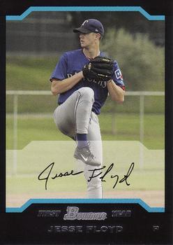 #226 Jesse Floyd - Texas Rangers - 2004 Bowman Baseball