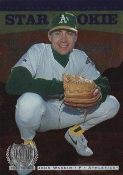 #226 John Wasdin - Oakland Athletics - 1996 Upper Deck Baseball