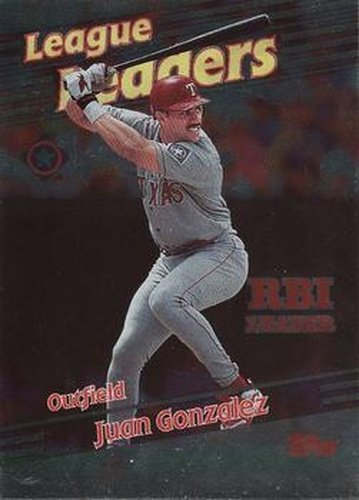 #226 Juan Gonzalez - Texas Rangers - 1999 Topps Baseball