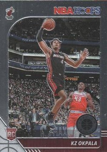 #226 KZ Okpala - Miami Heat - 2019-20 Hoops Premium Stock Basketball