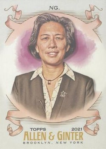#226 Kim Ng - Miami Marlins - 2021 Topps Allen & Ginter Baseball