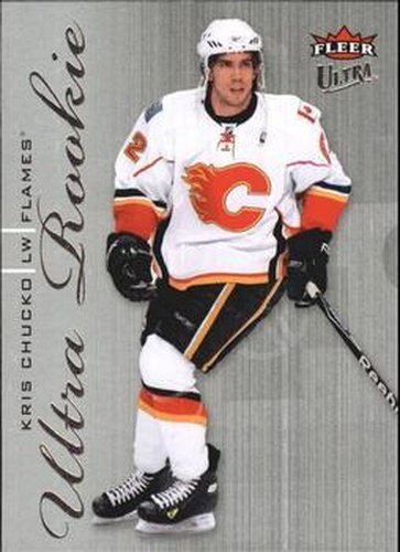 #226 Kris Chucko - Calgary Flames - 2009-10 Ultra Hockey