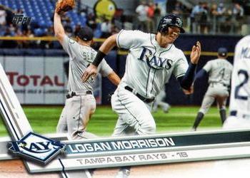 #226 Logan Morrison - Tampa Bay Rays - 2017 Topps Baseball