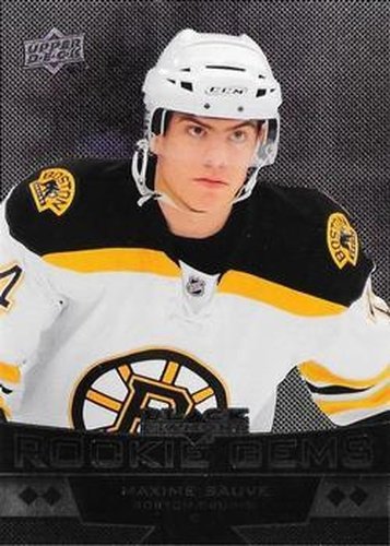 #226 Maxime Sauve - Boston Bruins - 2012-13 Upper Deck Black Diamond Hockey