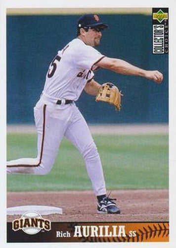 #226 Rich Aurilia - San Francisco Giants - 1997 Collector's Choice Baseball