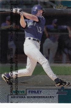 #226 Steve Finley - Arizona Diamondbacks - 1999 Finest Baseball