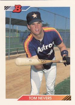 #226 Tom Nevers - Houston Astros - 1992 Bowman Baseball