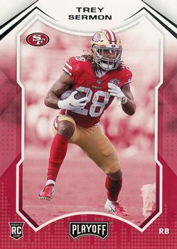 #226 Trey Sermon - San Francisco 49ers - 2021 Panini Playoff Football
