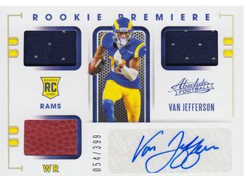 #226 Van Jefferson - Los Angeles Rams - 2020 Panini Absolute Football